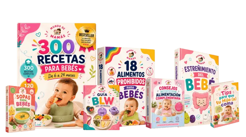 Mockup 300 recetas bebes Mockup 300 recetas bebes
